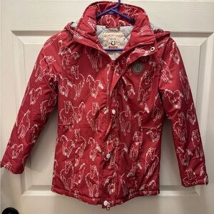 Horseware Ireland Girls Size 9-10 winter coat.